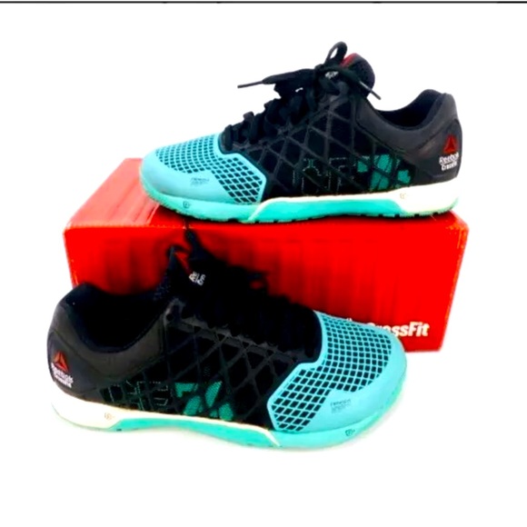 S-7 Reebok CrossFit Nano 4.0 Blue Original Box And Packaging stellar condition - Picture 1 of 15